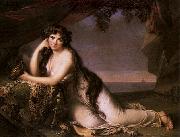 eisabeth Vige-Lebrun Lady Hamilton as Ariadne USA oil painting artist